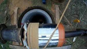 скоростной электро тельфер для копки колодца