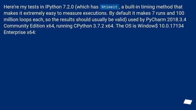 Performance of ternary operator vs if-else statement смотреть онлайн