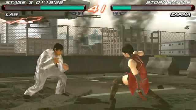 Tekken 6 law combo смотреть онлайн