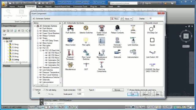 2 1 Biblioteca de Componentes do AutoCAD Electrical 2013 смотреть онлайн