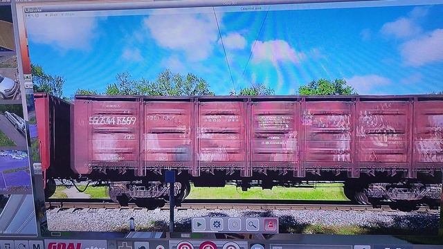 Распознавание номеров вагонов