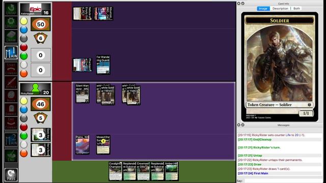[MSEM2] GP Florence - Astimageon (UR Fliers) vs RickyRister (GW Creature Vomit) смотреть онлайн