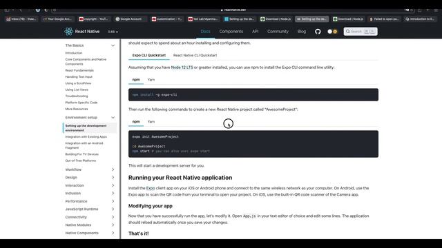 React Native Environment Setup (Burmese) смотреть онлайн