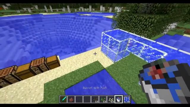 Обзор модов Minecraft №1 I Мод на рыб и дайвинг смотреть онлайн