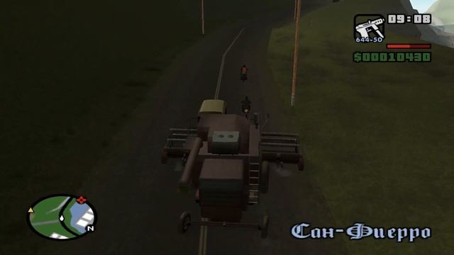 Сбор урожая + выезд в город на косилке... смотреть онлайн