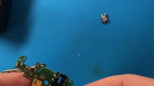 Huawei P Smart (FIG-LX1) Замена разъема зарядки