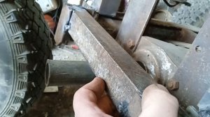 Рама для минитрактора. Бюджетный вариант.