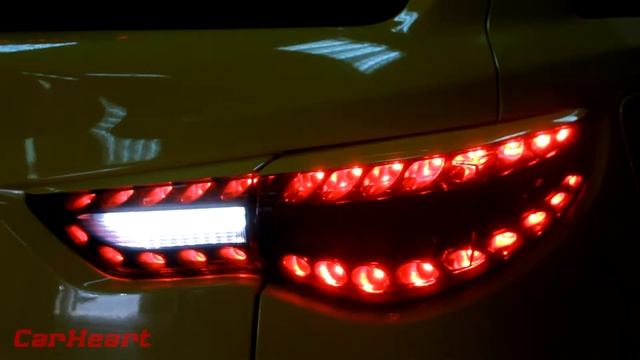 Infiniti FX, светодиодный тюнинг задних фонарей смотреть онлайн