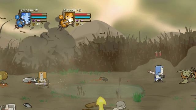 Castle Crashers - Проходим вместе с Kolbasa #1 смотреть онлайн