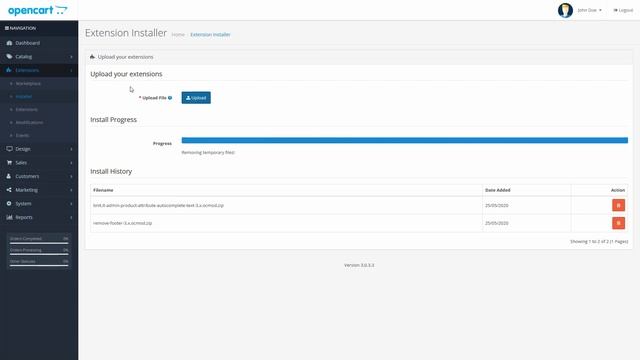 Opencart Remove "Important Security Notification" - move storage folder - 3.x - free ocmod extensio смотреть онлайн