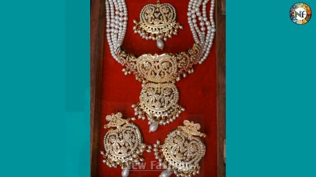 Pear Gold Necklace Designs | Moti Gold Set Design | Moti Wale Gold Set | Pearl Necklace Designs | смотреть онлайн