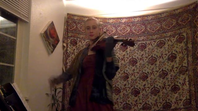 A Melodic minor 3-octave scale and arpeggio, violin, whole notes, 80bpm with drone смотреть онлайн