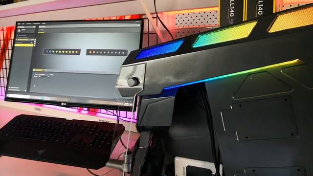 Hyper Case DM-01 Custom Corsair RGB 3 смотреть онлайн