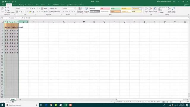 MS Excel Tutorial - Lesson 25 - Row height and column width смотреть онлайн