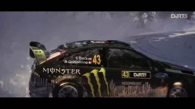 Дрифт на Ford Focus в игре Dirt 3 смотреть онлайн