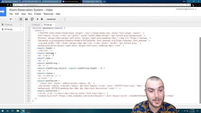 Google Calendar Room Reservation and Booking System Using Apps Script API смотреть онлайн