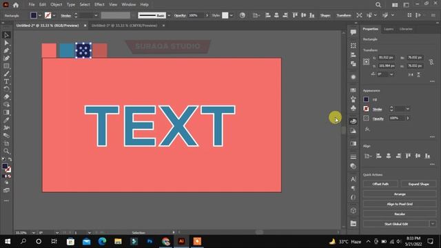 How to Create Retro Text Effect Design in Adobe Illustrator смотреть онлайн