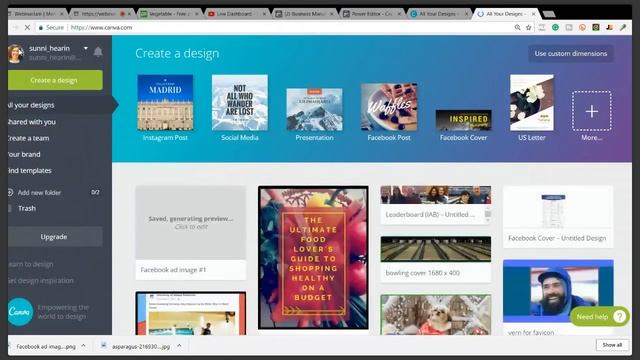 How To Use CANVA To Create FREE & Great Images For Your Marketing смотреть онлайн