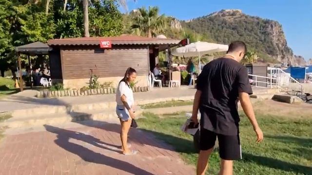 ПЛЯЖ КЛЕОПАТРЫ В АЛАНЬЕ. Kleopatra Beach. ЗАПОЛНЕН. ТУРЦИЯ 2021. смотреть онлайн