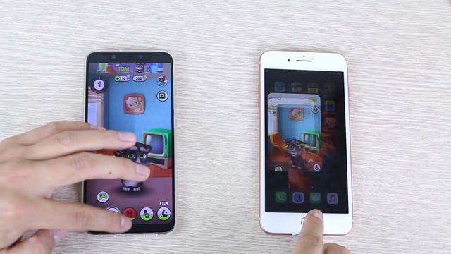 Speedtest Xiaomi Mi8 vs iPhone 8 Plus: Có nên tin vào Antutu? смотреть онлайн