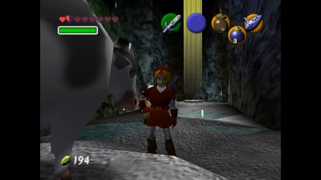 How to milk the Cow to get Milk - Zelda: Ocarina of Time смотреть онлайн
