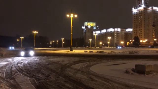 Воробьевы Горы 07.02.14 Ютубу привет))) смотреть онлайн