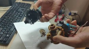 Дефект 3-х ходового крана котла Rinnai. (256)