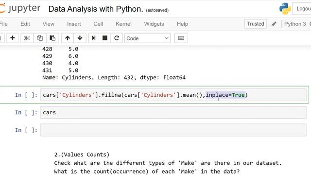 Data Analysis with Python using Pandas Data Frame: Cars Dataset, Project #1 смотреть онлайн