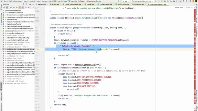 The magic behind the getSystemService() method. смотреть онлайн