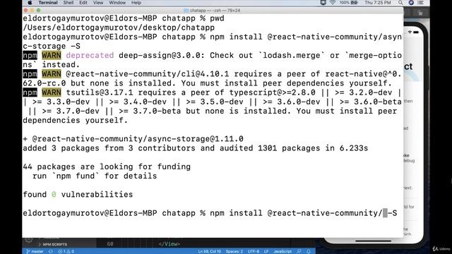 #01 - Mobile Chat Application by React Native смотреть онлайн