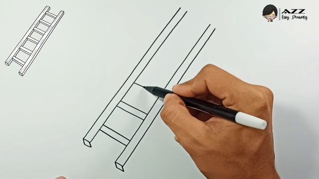 How to draw Wooden Ladder смотреть онлайн