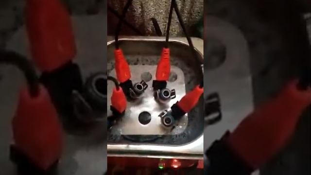 Очистка форсунок в Ультразвуковой  ванне мазда 6