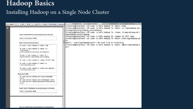 HE-100-4.5 Installing Hadoop On Single Node Cluster смотреть онлайн