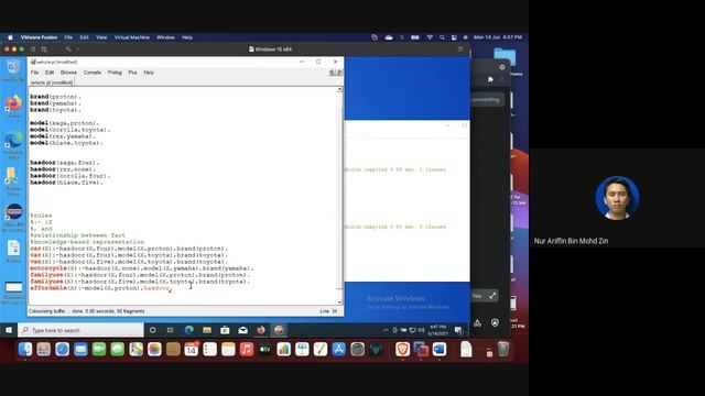 BIT20903 - Demonstration on A Simple Expert System using Prolog смотреть онлайн