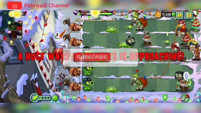 Plants Vs Zombies 2 Winter Proving Grounds Level 6 смотреть онлайн
