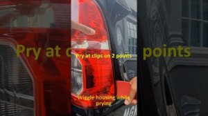 How To Change Rear Lights Toyota Hilux Vigo (7th Gen 2004-2015)