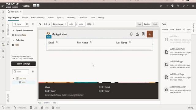 How to import and use Tooltip component in Oracle Visual Builder (VBCS) | popup on mouse hover смотреть онлайн