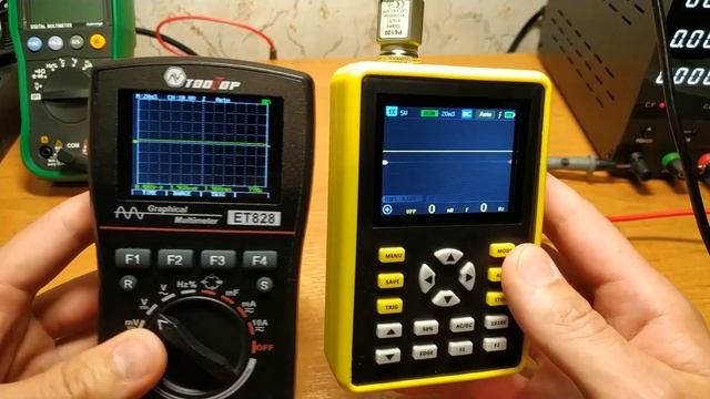 Графический мультиметр TOOLTOP ET828 смотреть онлайн