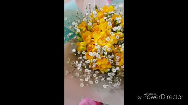 ♡Healing and Enjoy♡ of '그린나래' - yellow freesia (flower) смотреть онлайн