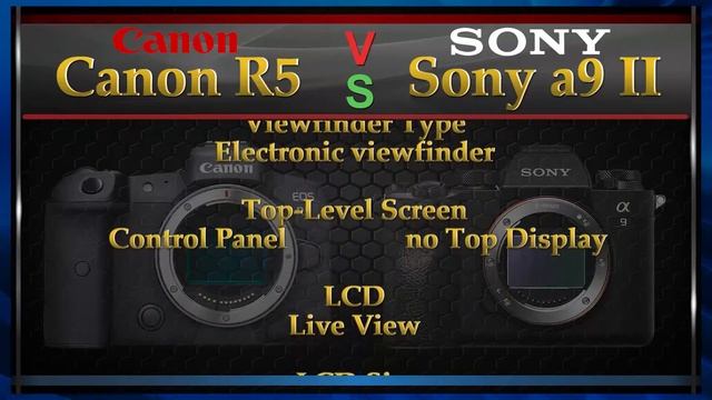 Canon EOS R5 vs Sony A9 II Comparison Video (Spec Comparison) смотреть онлайн