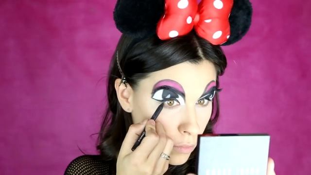 Halloween make up Miki Maus | SavinaGalina смотреть онлайн