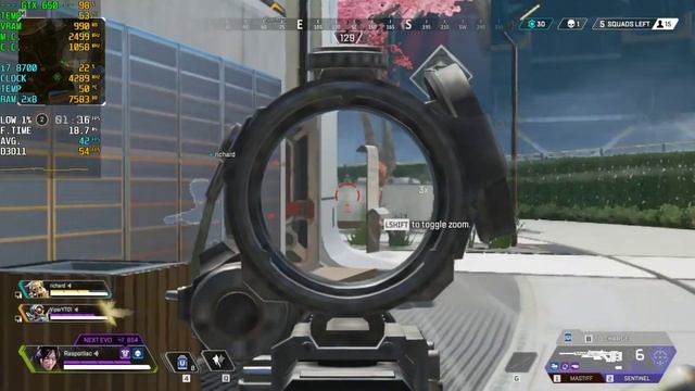 GTX 650 | Apex Legends Season 7 - 1080p - 900p - 720p смотреть онлайн