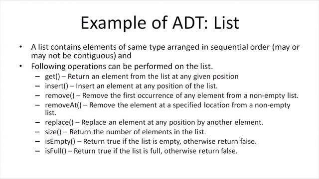 Lecture 11: What is an Abstract Data Type and Concrete Data Type? смотреть онлайн
