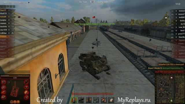 WOT: Ensk - PzKpfw S35 739 (f) - 3 frags смотреть онлайн
