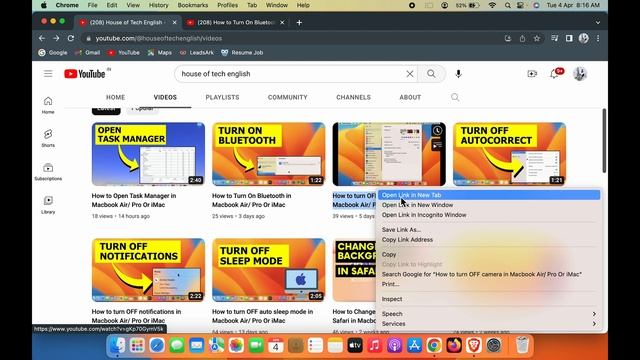 How to Open Link in New Tab in Macbook Air/Pro Or iMac? смотреть онлайн