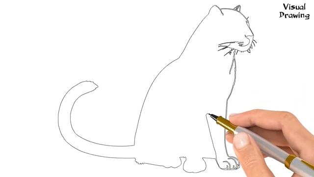 Easy Basic Pencil Drawings, How To Draw a Panther For Beginners Step By Step смотреть онлайн