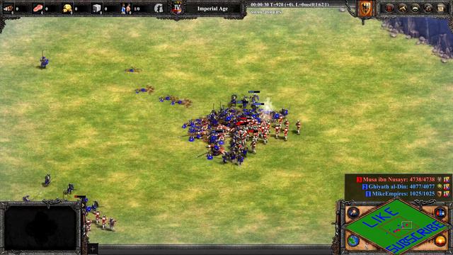 200 ELITE GHULAM vs 200 HAND CANNONEERS | AoE II: Definitive Edition смотреть онлайн