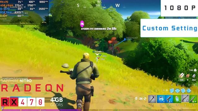 Fortnite Chap 2 | Gameplay | i5-3570+Nitro+RX470 4GB | Custom Setting | 1080P | 2019 смотреть онлайн