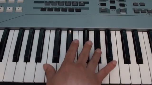 How to play Right Now - Rihanna ft. David Guetta - on piano смотреть онлайн