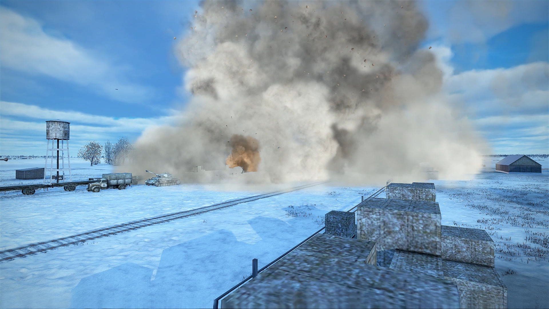 Кампания «Битва за Сталинград».  Штурмовик Ил-2.  Сим.  "IL-2 Sturmovik Great Battles."  Вылет-19.